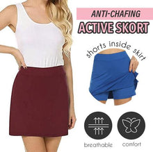 Load image into Gallery viewer, SportyTrend™ Anti-Chafing Active Skort