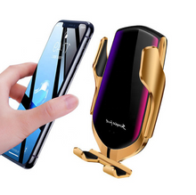 Load image into Gallery viewer, TechieS™ Auto-Phone Holder Fast Wireless Charger