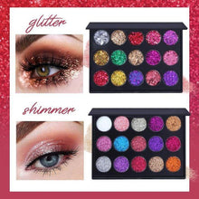 Load image into Gallery viewer, PrettyS™ Sparkly Glitter Eyeshadow Palette (15 Shades)
