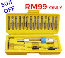 Load image into Gallery viewer, JC™ 20 Pcs Set Drill Flip Drive | 50% OFF NOW @ RM99 ONLY!
